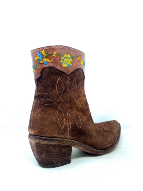 ANKLE BOOT FLOWERS