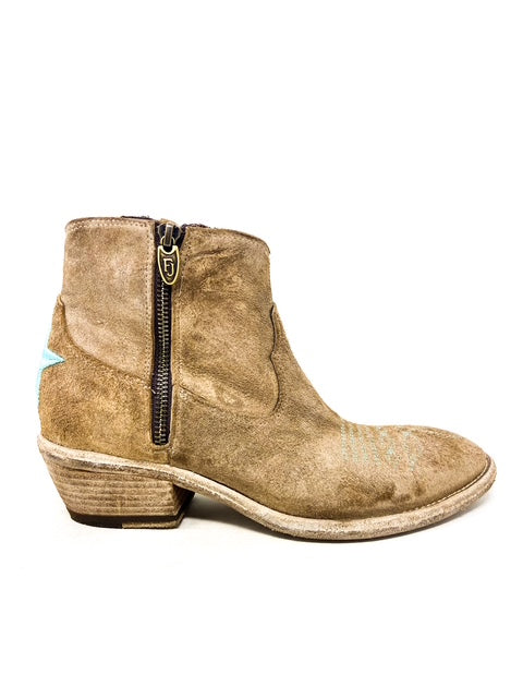 ZIPPY ANKLE BOOT