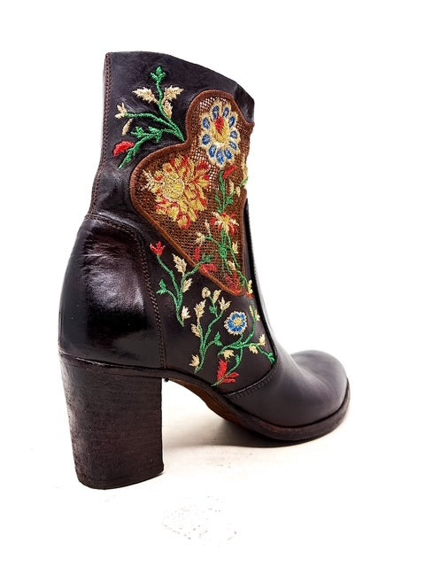ANKLE BOOT FLOWERS