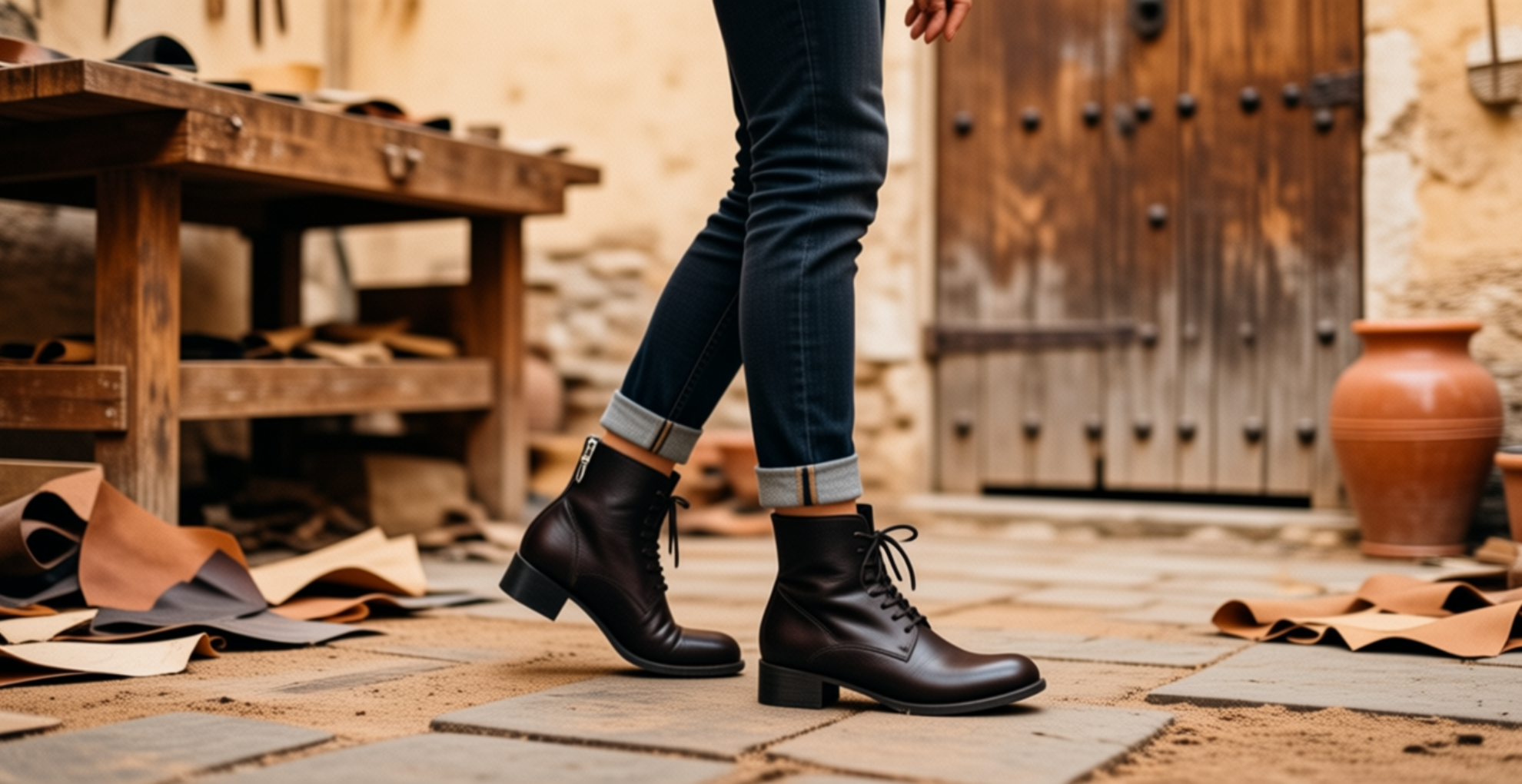 Scarpe di lusso sostenibili