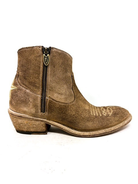 ZIPPY ANKLE BOOT