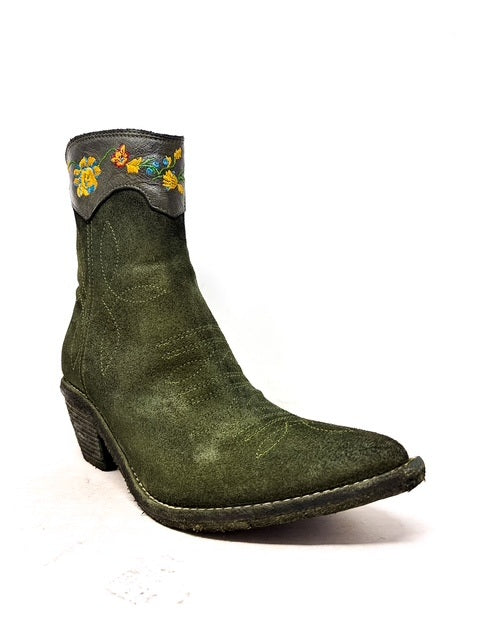 ANKLE BOOT  FLOWERS