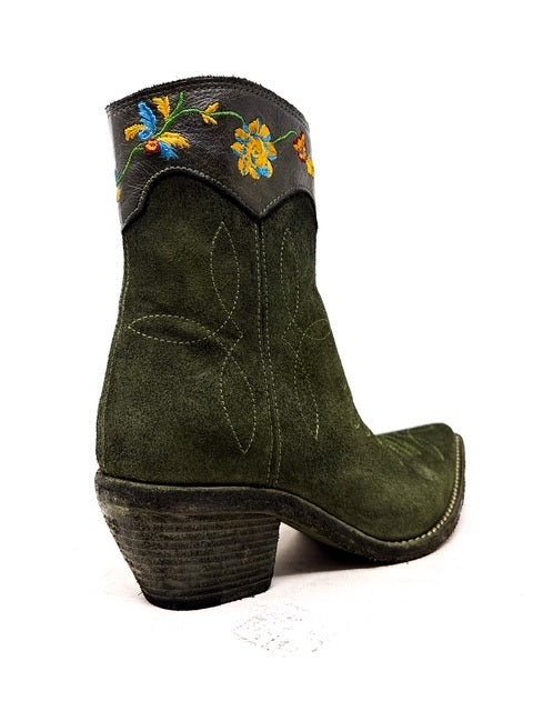 ANKLE BOOT  FLOWERS